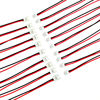 Picture of Babaobox 10pairs 24AWG JST ZH1.5mm 2PIN Micro Electrical Male and Female Connector Plug with 150mm Wire Cables