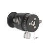 Picture of Mini Ball Head, CAVIX MT-03 Camera Panoramic Tripod Head Metal Ball Head with Arca Swiss Quick Release Plate Bubble Level Load Capacity 11 lbs/5 kg…