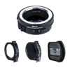 Picture of Meike MK-EFTE-C VND Drop-in Filter Auto-Focus Mount Lens Adapter for Canon EF/EF-S Lenses to Sony E Mount Cameras with Variable ND Filter and UV Filter A7SII A7 A6000 A6500 A7SIII A9
