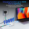 Picture of Usbc to Hdmi Adapter with 4k Hdmi，3 in 1type C to Hdmi Adapter Hdmi to USB C Adapter with 100w Pd USB 3.0 Port with OTG USB Hub for Laptop，Mac Ipad Pro MacBook Chromebook iPhones 15 16, Tablets