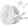 Picture of 2 Pack 20FT Flat Power Extension Cable for WyzeCam, YI Camera NestCam Blink Wyze Cam OG Wyze Cam Pan Netvue Kasa Cam Cloud Camera Arlo Q Furbo Dog, USB to Micro USB Durable Charging and Data Sync Cord