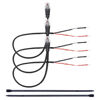 Picture of Hodeoo RJ11 Power Cord Compatible with Uniden Radar Mirror Wire Detectors,Model (3005201U) Fits R1 R3 R4 R7 R8 (3 Pack)