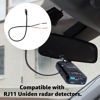 Picture of Hodeoo RJ11 Power Cord Compatible with Uniden Radar Mirror Wire Detectors,Model (3005201U) Fits R1 R3 R4 R7 R8 (3 Pack)
