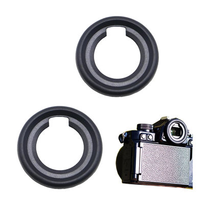 Picture of Little Syohe Eyepiece Eyecup Camera Viewfinder Eye Cup for Nikon Zf Z8 Z9 Cameras, 2pcs Eyepiece Cover & Hot Shoe Cover Not Affect The Replaces DK-33 Eyecup Use of LCD Screen