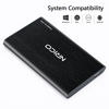 Picture of NRICO Ultra Slim 500GB Portable External Hard Drive USB3.0 HDD Storage Compatible for PC, Desktop, Laptop,Mac,PS4, Xbox one (Black, 500, GB)