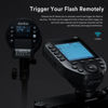 Picture of Godox XProII-F XProIIF TTL Wireless Flash Trigger for Fuji Cameras, 2.4G Wireless Flash Transmitter HSS 1/8000S, Bluetooth Connection, TCM Transform Function, New Hotshoe Locking, Large LCD Display