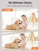 Picture of FOSCAM 3K 5MP WiFi Pet Cameras for Home Security, 2.4GHz Indoor Camera Baby Monitor with 360° Pan Tilt, 2-Way Audio, 20X Digital Zoom, Night Vision, AI Human Detection, Cloud & SD Card Storage