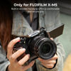 Picture of SmallRig Retro Cage for FUJIFILM X-M5, Built-in Wooden Handgrip and Quick Release Plate for Arca, Included Windshield/Hot Shoe Cover/Shutter Release Button - 4892