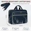 Picture of NEWHEY Laptop Bag 17.3 Inch Laptop Briefcase for Women Men Waterproof Shoulder Messenger Bag Large Computer Bag for Business Office Work College, Dark Blue