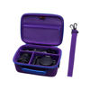 Picture of XANAD Camera Case Compatible with Canon EOS Rebel T7 / R100 / R50 / R6 Mark II / R8 / T100, Sony, Nikon DSLR Camera, Lens, Tripod, with 4 Pieces of Dividers and Shoulder Strap(Purple)