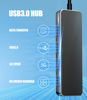 Picture of USB Hub 3.0, PANPEO 4-Port USB 3.0 Hub Multi USB Port Expander for Laptop, Xbox, Flash Drive, Mobile HD, Console, Printer, Camera, Keyborad, Mouse