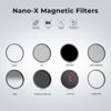 Picture of K&F Concept 72mm Magnetic MCUV CPL Fixed ND1000 Magnetic Basic Ring 4-in-1 Lens Filters Kit with 28 Multi-Coatings for Camera Lens (Nano-X Series)