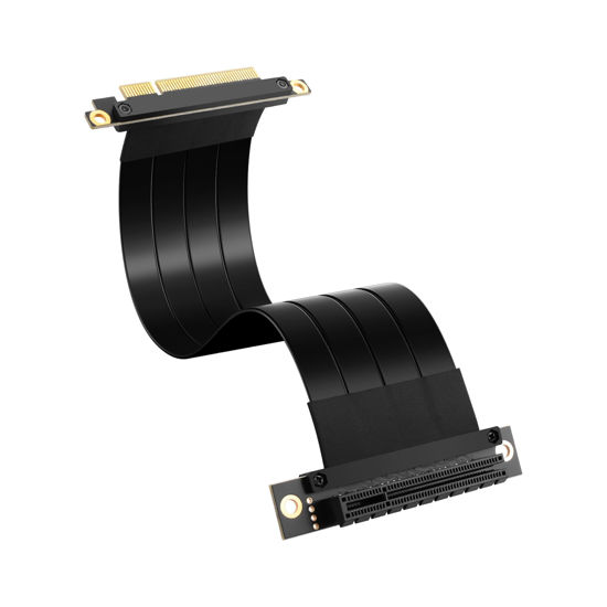 Picture of SinLoon PCIe 3.0 X8 Extension Cable PCI-E 8X Male to Female Riser Cable 25CM (90 Degree M/F)