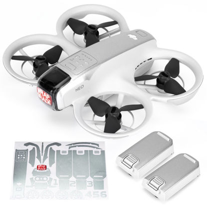 Picture of Wrapgrade for DJI NEO Accent Color Sticker (Airforce Silver)