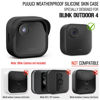 Picture of Silicone Skin Case/Cover for Blink Outdoor 4 (4th Gen) - Weatherproof Silicone Case with Brim for Full Camera Protection, Blink Outdoor 4 Smart Security Camera Accessories (Black, 1 Pack)