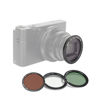 Picture of Kase Wolverine Magnetic Filter Kit UV/CPL/ND64 for Sony ZV-1, RX100 Series/for Ricoh GR II III, Neutral Density ND Polarizer Filter Protector for ZV1 RX100 VII VI V III II Camera Accessories