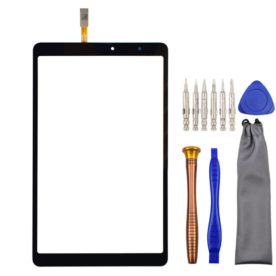 Picture of Tablet Touch Digitizer Screen Replacement for Samsung Galaxy Tab A 8.0 & S Pen (2019) SM-P200 Tab A Plus 8 with Tool Kit Black 8.0"