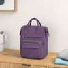 Picture of LOVEVOOK Laptop Backpack for Women,15.6 Inch Professional Womens Travel Backpack Purse Computer Laptop Bag Nurse Teacher Backpack,Waterproof Work Bags Carry on Back Pack with USB Port,Dark Purple