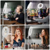 Picture of Ring Light with Stand for Streaming - Evershop 10'' Led Desk Lighting with Phone Holder for Laptop,Webcam,Computer Monitor,Circle Lights for Video Recording, Zoom Calls, Online Meetings,Selfie, Makeup