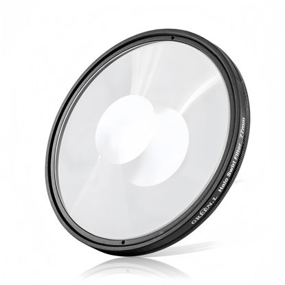 Picture of GREEN.L 82mm Spiral Halo Camera Lens Filter Halo Swirl Filter