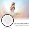 Picture of GREEN.L 82mm Spiral Halo Camera Lens Filter Halo Swirl Filter