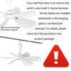 Picture of USB Mini Small Ceiling Fan quiet Camping RV Fans Emergency Portable Outdoor Hanging Gazebo Canopy Dorm Fans Silent For Tent,Hiking,Outages Home Room with Remote Battery operated,Power Bank powered