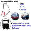 Picture of Speaker Harness Wiring Harness 72-4568 Compatible with GMC Buick Cadillac Chevy Silverado Sierra Suburban Tahoe Yukon Cobalt Colorado Speaker Connector Harness Adapter 4 Pack