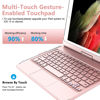 Picture of Touchpad Keyboard Case for iPad 10.2 9th/8th/7th Gen, Keyboard Case for iPad 9th Generation/8th/7th Gen-360° Rotatable Protective Cover for iPad Keyboard 9th/8th/7th Gen with Pencil Holder (Rose Gold)