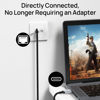 Picture of Dutevolns USB C to Ethernet Cable 6.6FT, Type C to RJ45 Nylon Cord, Gigabit Directly Connected, Compatible for MacBook Pro, iPad Pro, Smartphone, Laptop, PC