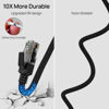 Picture of Dutevolns USB C to Ethernet Cable 6.6FT, Type C to RJ45 Nylon Cord, Gigabit Directly Connected, Compatible for MacBook Pro, iPad Pro, Smartphone, Laptop, PC