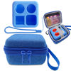 Picture of Hard Carrying Case and Silicone Skin Cover for YOTO Mini Screen-Free Bluetooth Audio Player, Compatible Accessories for Yoto Mini Make Your Own Card - Kids Screen-Free Bluetooth Audio Player (Blue)