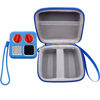Picture of Hard Carrying Case and Silicone Skin Cover for YOTO Mini Screen-Free Bluetooth Audio Player, Compatible Accessories for Yoto Mini Make Your Own Card - Kids Screen-Free Bluetooth Audio Player (Blue)