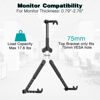 Picture of MOUNT PRO VESA Mount Adapter, Universal Non-VESA Monitor Mount Adapter for 19 to 32 inch Screens, Vesa Bracket 75x75mm/100x100mm, Hold up to Max 17.6lbs