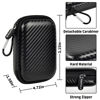 Picture of Carrying for Samsung T9/ T7/ T7 Shield Portable SSD 4TB 2TB 1TB, USB External Solid State Hard Drive Storage Travel Carrying Holder Fits for USB Cable (Full-Black)-Box Only