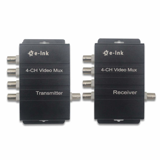 Picture of E-link 4 Channel Video Multiplexer - 4Ch CCTV Video Multiplexer Over 1 Coaxial Cable for Standard Analog Cameras