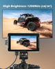 Picture of VILTROX DC-550 PRO Touchscreen Camera Video Monitor, 5.5 Inch 1200nits 4K HDMI in/Out Video Field Monitor Kit with Battery - On-Camera Touchscreen Monitor, 3D LUT, 1920X1080