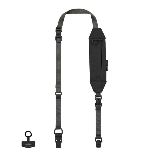 Picture of bitplay Sling-bag Strap/Camera Strap/Phone Strap with detachable pouch (Black)