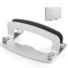 Picture of LOTEYIKE Aluminum Vertical Laptop Stand, MacBook Pro Laptop Vertical Stand Dock Holder with Adjustable Slot Fits All Laptops Notebook Tablets MacBook Air- Save Space & Improve Airflow, Silver