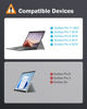 Picture of MoKo Type Cover Fit Microsoft Surface Pro 7 Plus/Pro 7/ Pro 6/ Pro 5/Pro 4/3, Ultra-Slim Wireless Bluetooth Tablet Keyboard with Trackpad, 7-Color LED Backlit, Built-in Rechargeable Battery, Indigo