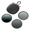 Picture of SmallRig Neutral Density Magnetic Filter Kit (3 Pcs), ND8, ND64, and ND1000 Filter, Dual-Sided 16-Layer Coating, Only for SMALLRIG Matte Box with Adjustable Clamp 4409/4411 / 4412/4415-4799