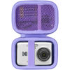 Picture of Lebakort Storage Case Compatible with KODAK PIXPRO Friendly Zoom FZ45 FZ55 16MP Digital Camera (Purple Case)