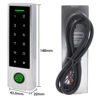 Picture of Waterproof Metal Fingerprint keypad Device Magnetic Lock System with Remote Control&Wireless exit Button Phone app remotely add/Delete User Open Door