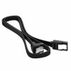 Picture of AYECEHI 6 Pack 90 Degree Right Angle SATA III 6.0 Gbps Cable (SATA 3 Cable) with Locking Latch Black - 12 Inches for SATA HDD, SSD, CD Driver, CD Writer