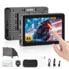Picture of VILTROX DC-X3 6" Camera Field Monitors DCX3 for DSLR Touchscreen External Monitor 4k 2000nits X3 Monitor for Sony Canon Nikon 3D LUT 1920x1080 IPS with Sunshield 2200 MAh Battery
