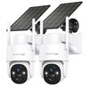 Picture of Armorcope Solar Security Cameras Wireless Outdoor,360° View Battery Powered with Spotlight Color Night Vision,2K WiFi Home Security,PIR Sensor,Wireless Easy Install, 2.4 GHz Wi-Fi