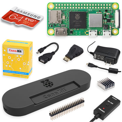 Picture of CanaKit Raspberry Pi Zero 2 W Starter MAX Kit (64GB Edition)