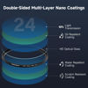 Picture of Walking Way 43MM Black Diffusion Filter 1/4 Pro Mist Filter Dreamy Cinematic Effect Soft Focus Filter with 24 Multi-Layer Coatings for Portrait/Vlog/Video/Photography