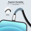 Picture of Cabepow 15 FT Extra Long iPhone Charger Cord,[Apple MFi Certified] Long Apple Lightning Cable 5M,2.4A Nylon Braided iPhone Fast Charging Cord for iPhone 14/14pro/13/12/11/11Pro/X/XS/XR/XS Max/8/7