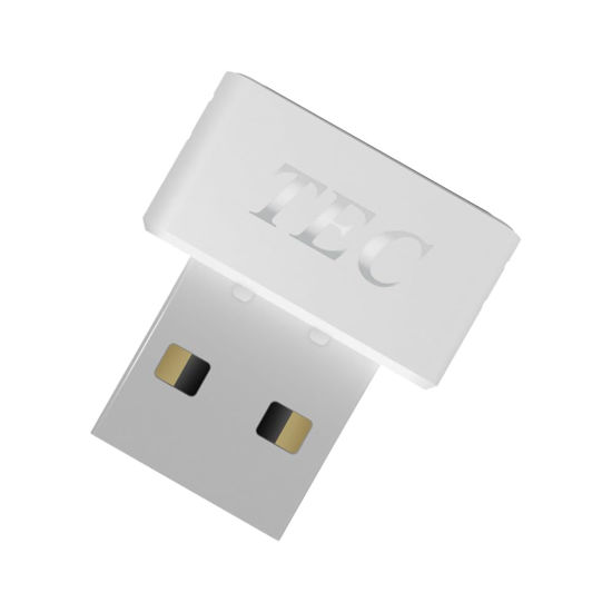 Picture of TEC SecureTouch TE-FPA4-MC USB Fingerprint Reader - Windows Hello, FIDO U2F, Compatible with Windows 10 & 11, 360° Quick Match, Secure File Encryption
