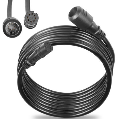 Picture of Bonbo 000-14414-001 Extension Cable 10' for Lowrance TripleShot/SplitShot Transducer for Lowrance HOOK2 Series Fishfinder (10FT)